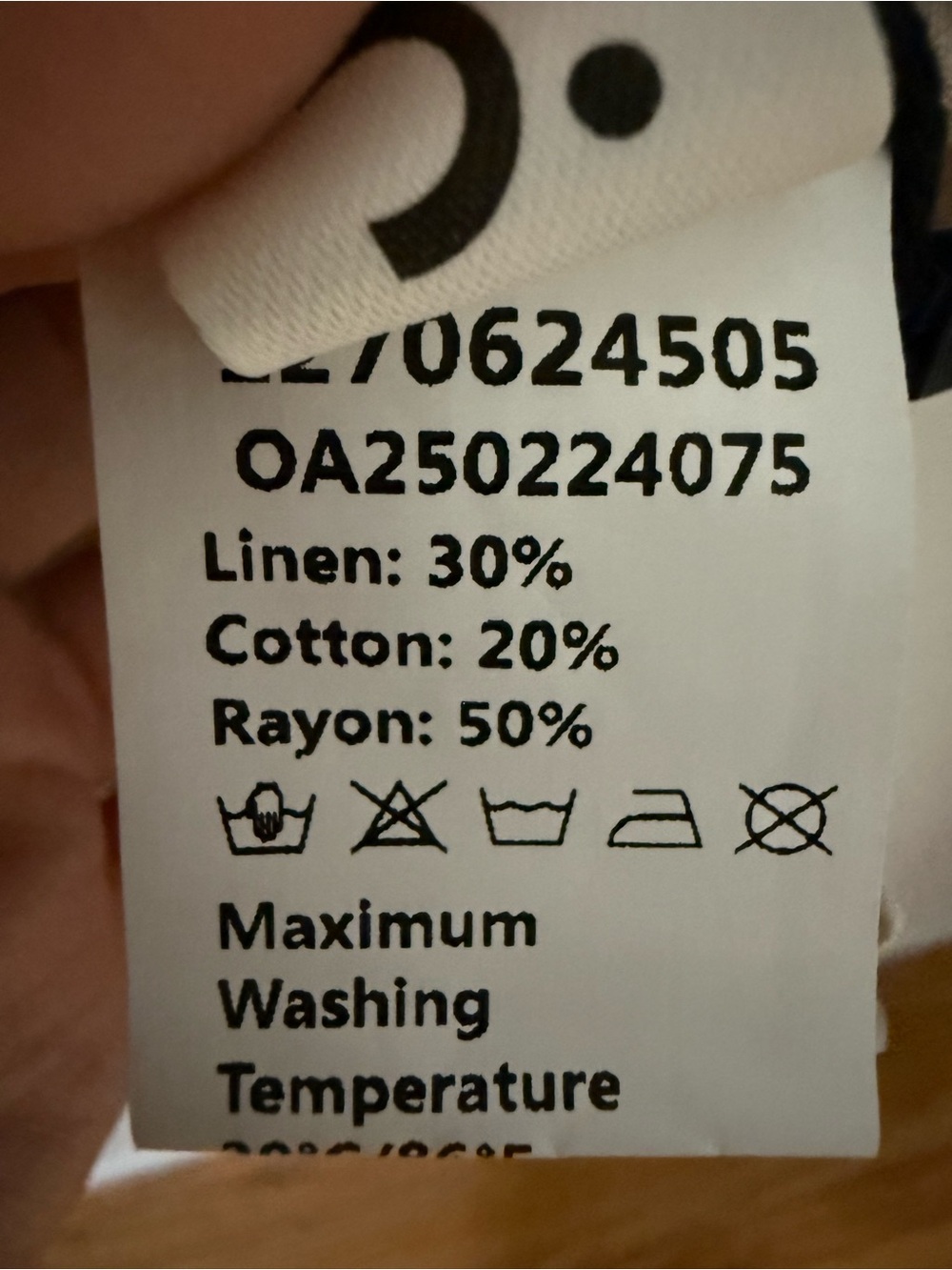Commense Cotton & Linen Crisscross Neckline Dress - Picture 4 of 6